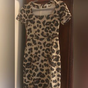 Beautiful animal print dress.